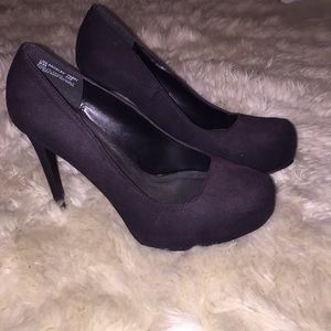 Kardashian Kollection Ombré Black Heels